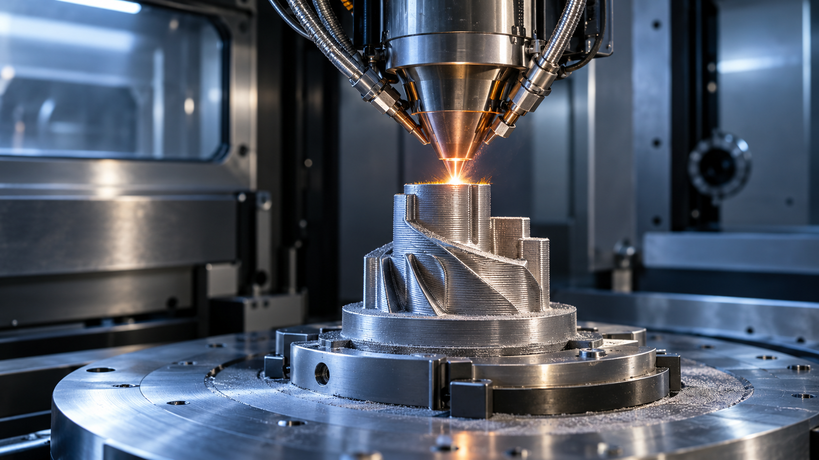 Illustrative metal additive manufacturing